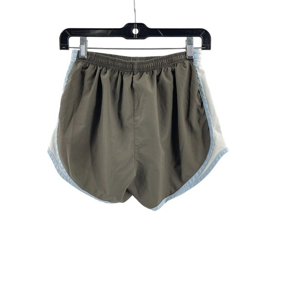 Nike Dri Fit Women's Gray Lined Running Yoga Activewear Shorts Size Medium - Picture 4 of 13